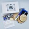 Ink and Trinket Kids Forest Animal Craft Kit, DIY Ornaments, Natural Wood Painting Set